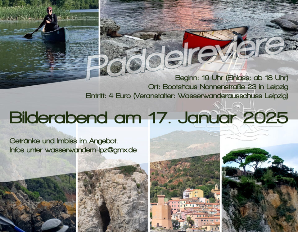 WWA Vortragsabend - PADDELREVIERE